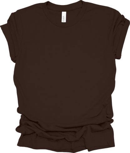 Adult Blank T-Shirt: Bella Canvas Jersey