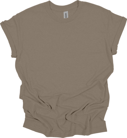 Adult Blank T-Shirt: Gildan Dry Blend