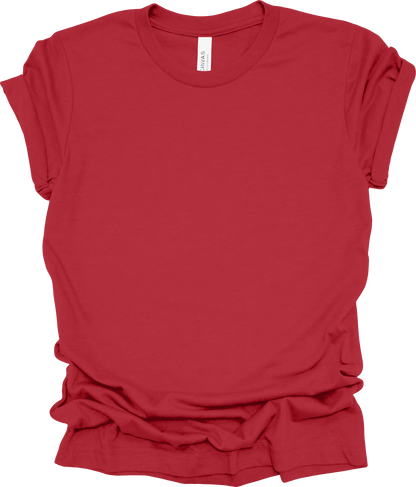 Adult Blank T-Shirt: Bella Canvas Jersey