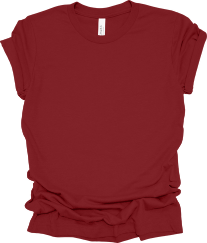 Adult Blank T-Shirt: Bella Canvas Jersey
