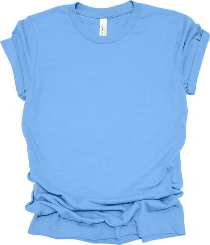 Adult Blank T-Shirt: Bella Canvas Jersey