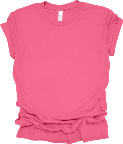 Adult Blank T-Shirt: Bella Canvas Jersey