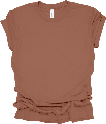 Adult Blank T-Shirt: Bella Canvas Jersey