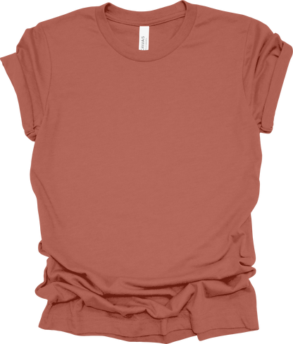 Adult Blank T-Shirt: Bella Canvas Jersey
