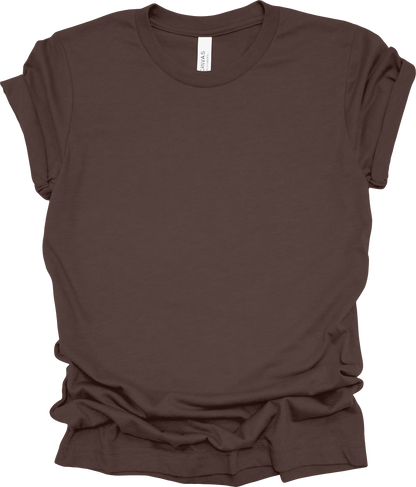 Adult Blank T-Shirt: Bella Canvas Jersey