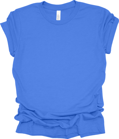 Adult Blank T-Shirt: Bella Canvas Jersey