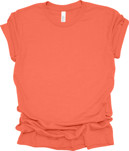 Adult Blank T-Shirt: Bella Canvas Jersey
