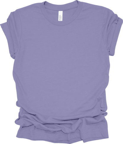 Adult Blank T-Shirt: Bella Canvas Jersey