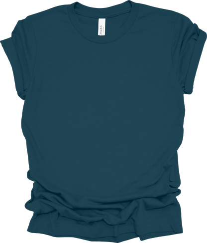 Adult Blank T-Shirt: Bella Canvas Jersey