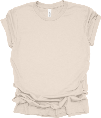 Adult Blank T-Shirt: Bella Canvas Jersey