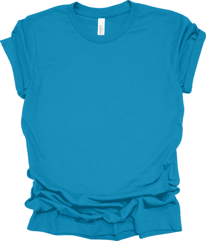 Adult Blank T-Shirt: Bella Canvas Jersey