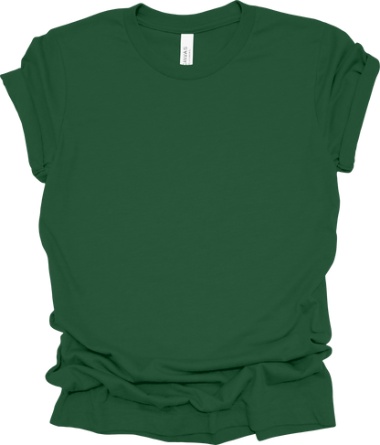 Adult Blank T-Shirt: Bella Canvas Jersey