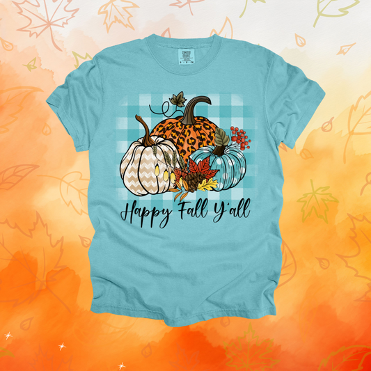 Fall Yall Turquoise Design