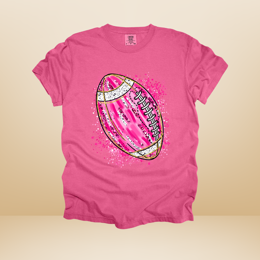 Pink Football Design