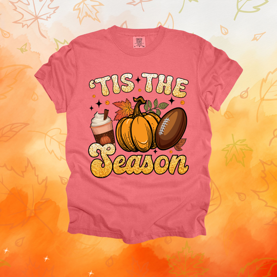 Tis the Season Football Design