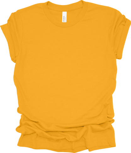 Adult Blank T-Shirt: Bella Canvas Jersey