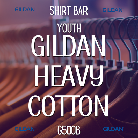 Youth Blank T-Shirt: Gildan Heavy Cotton