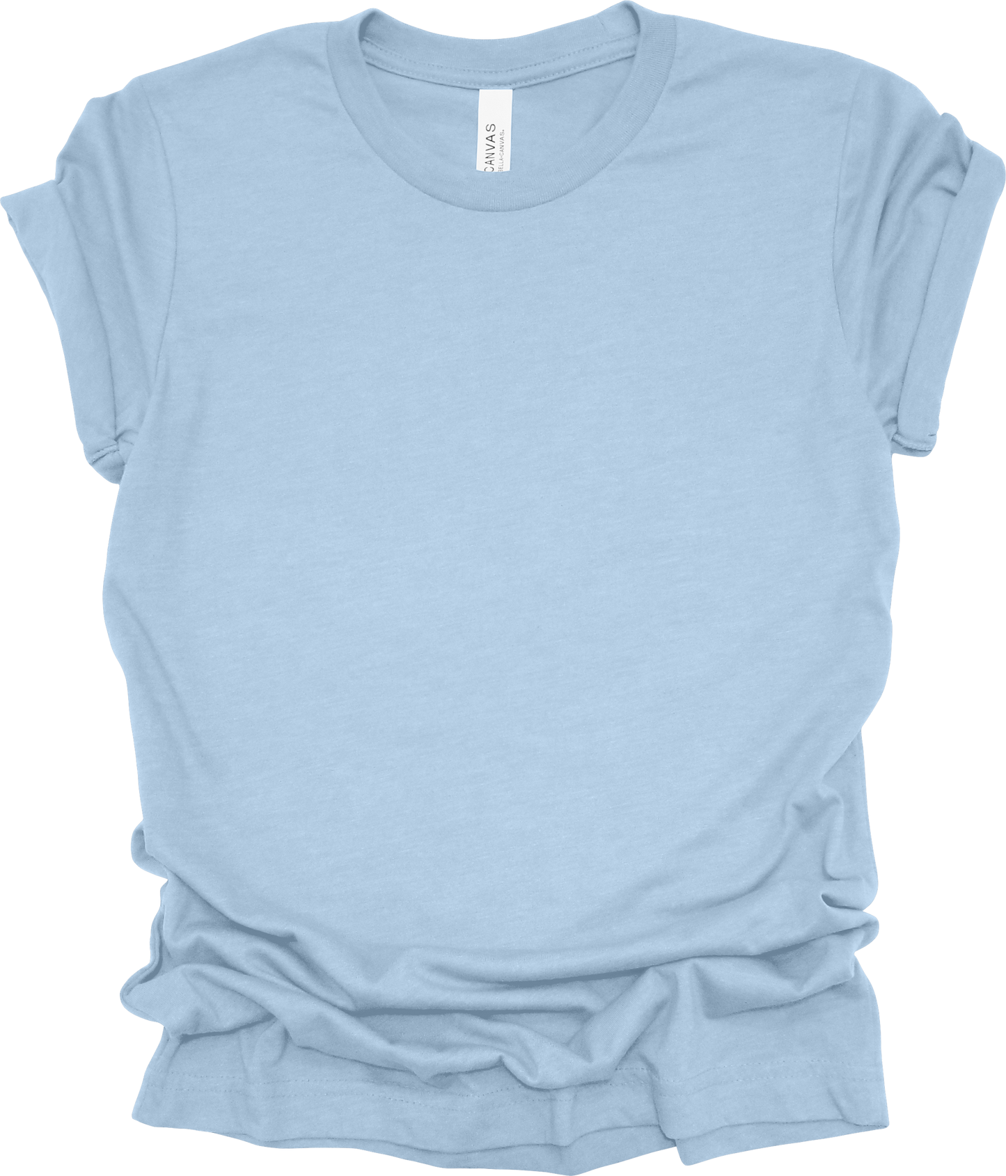 Adult Blank T-Shirt: Bella Canvas CVC Mid Weight Heathers