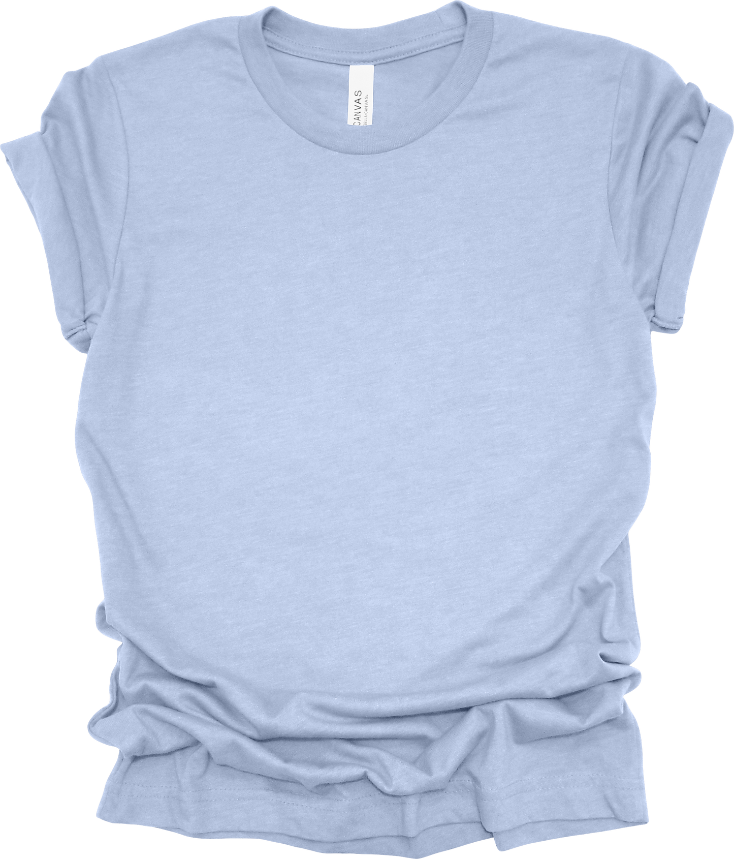 Adult Blank T-Shirt: Bella Canvas CVC Mid Weight Heathers