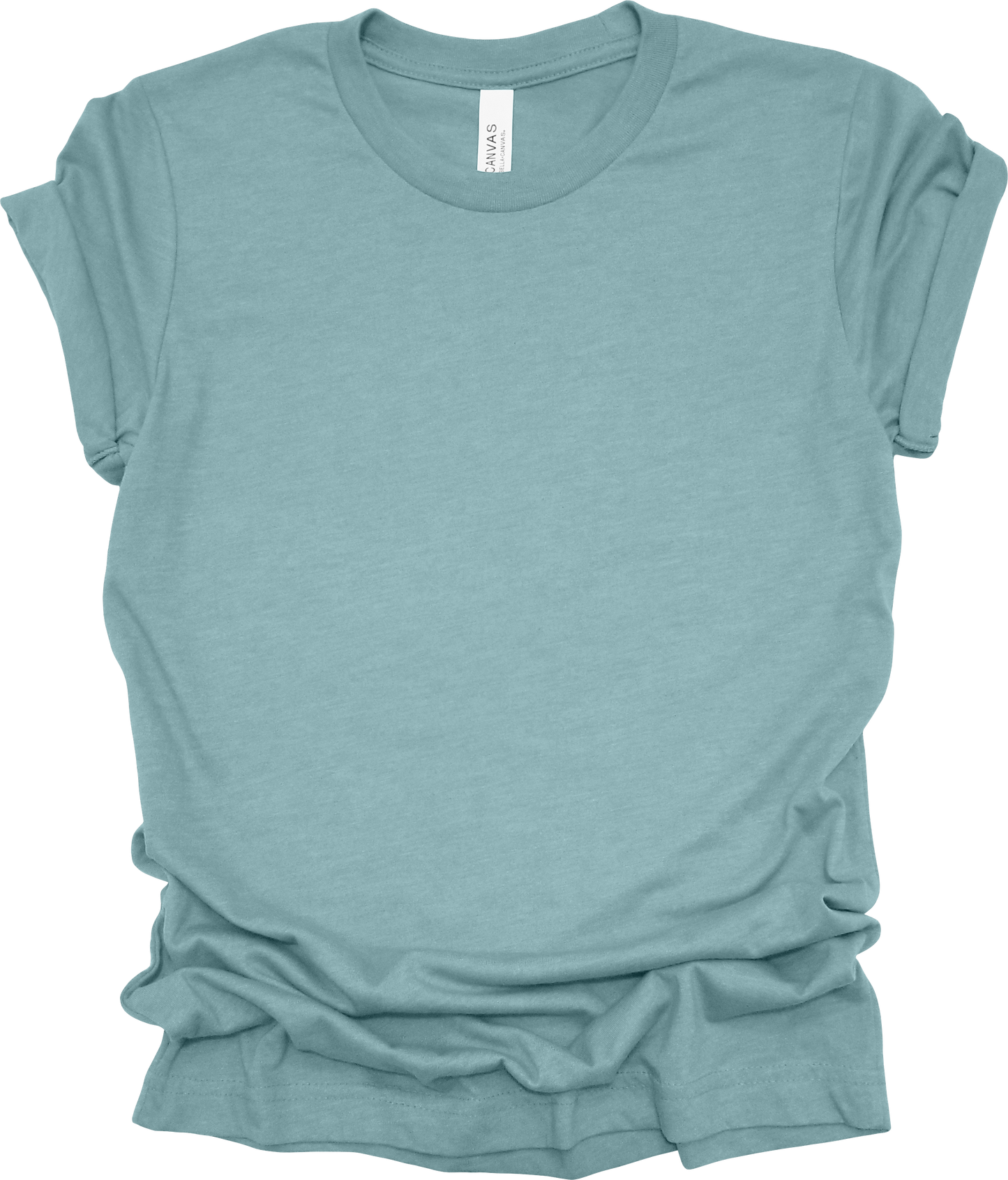 Adult Blank T-Shirt: Bella Canvas CVC Mid Weight Heathers