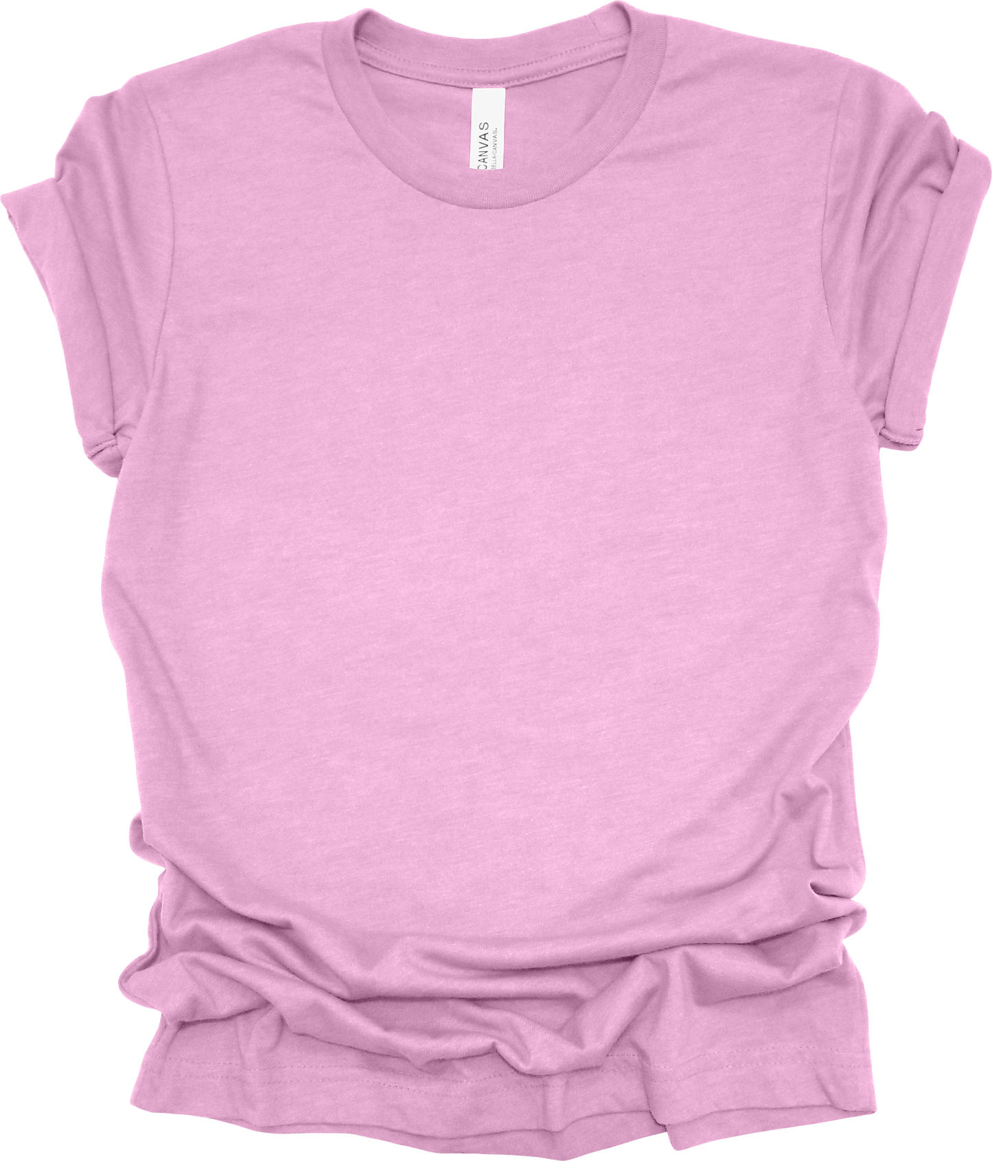 Adult Blank T-Shirt: Bella Canvas CVC Mid Weight Heathers