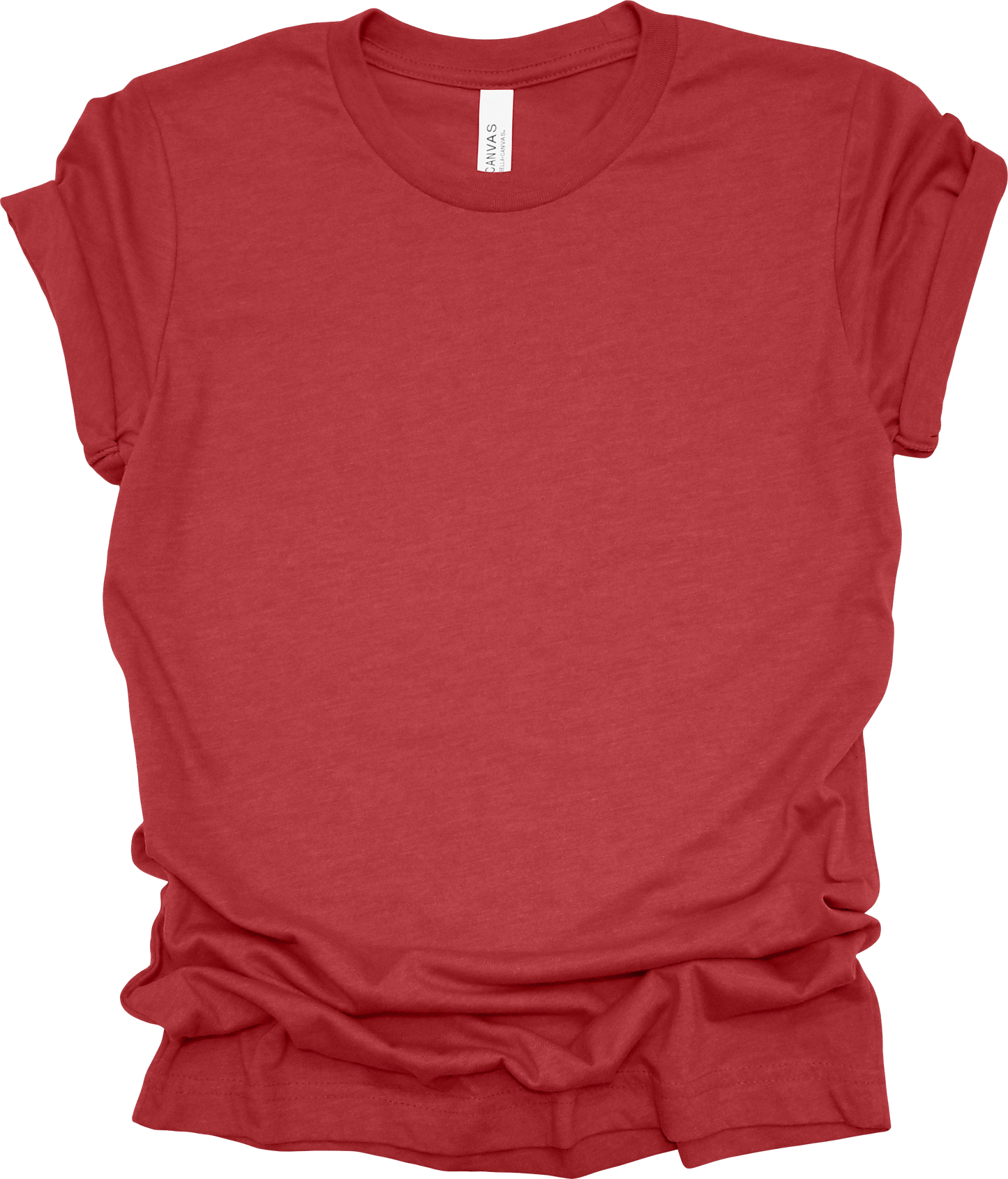 Adult Blank T-Shirt: Bella Canvas CVC Mid Weight Heathers