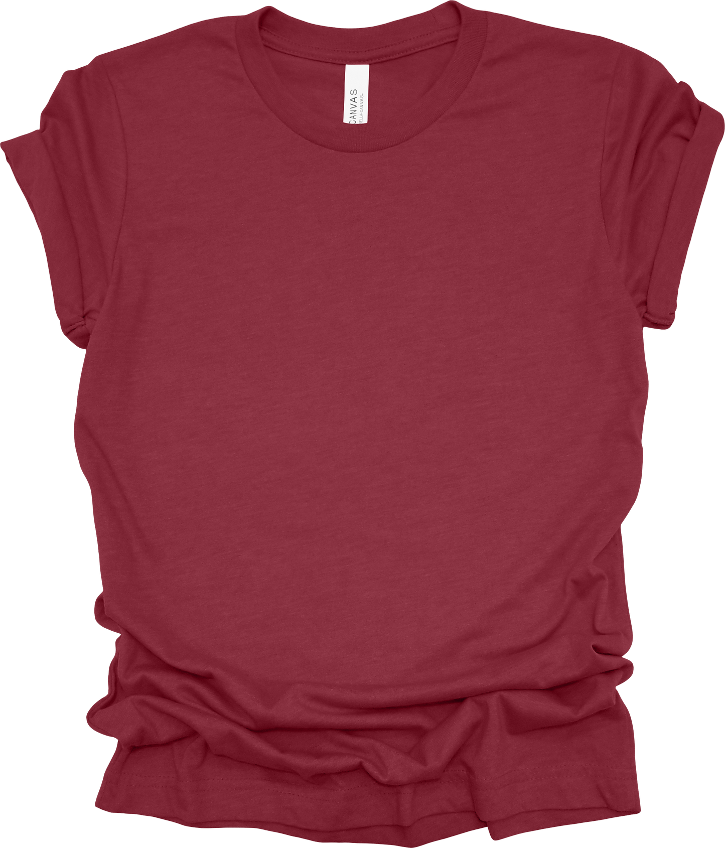 Adult Blank T-Shirt: Bella Canvas CVC Mid Weight Heathers