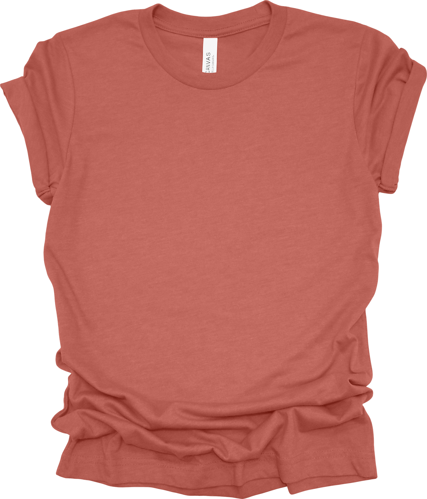 Adult Blank T-Shirt: Bella Canvas CVC Mid Weight Heathers