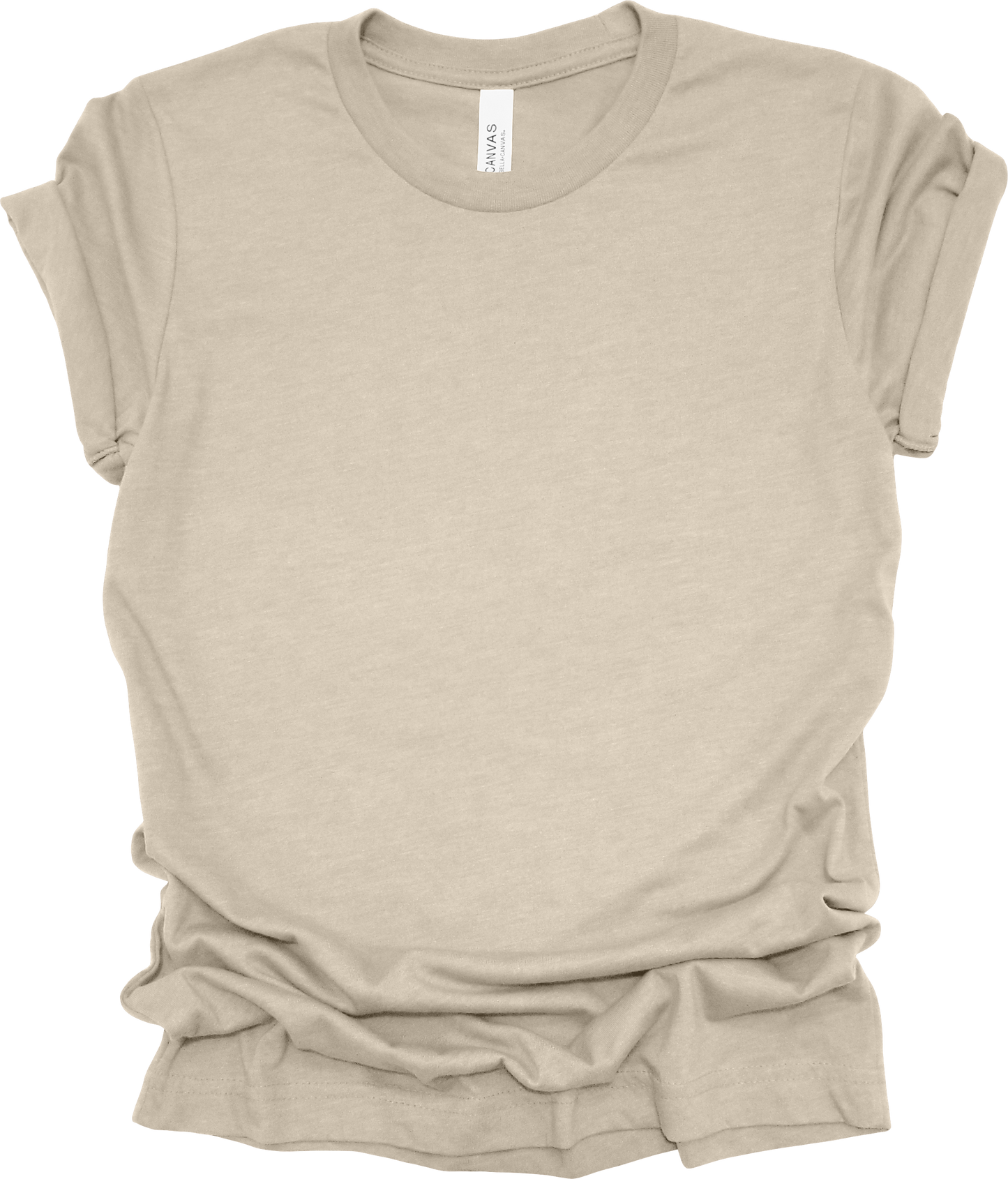 Adult Blank T-Shirt: Bella Canvas CVC Mid Weight Heathers