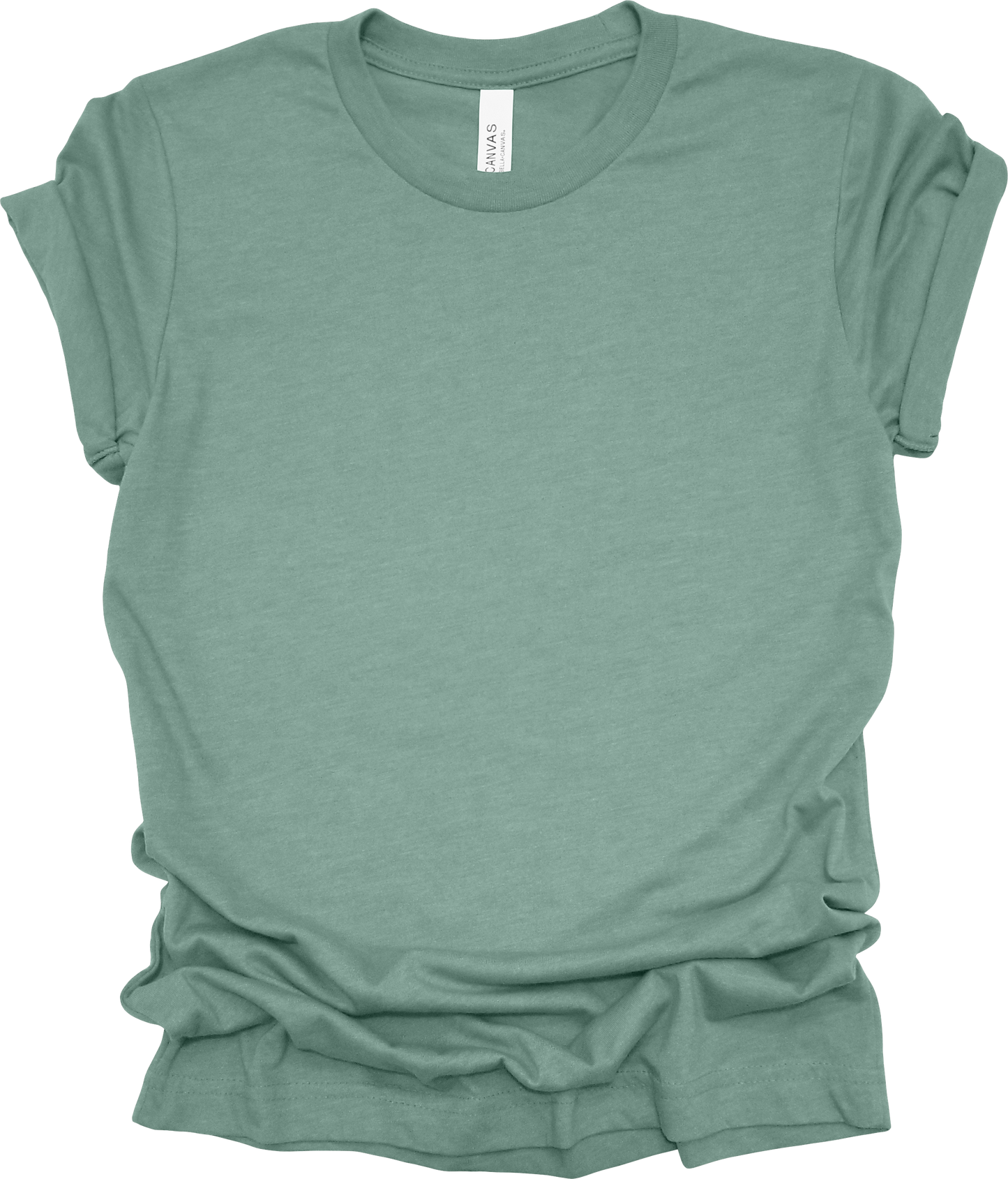 Adult Blank T-Shirt: Bella Canvas CVC Mid Weight Heathers
