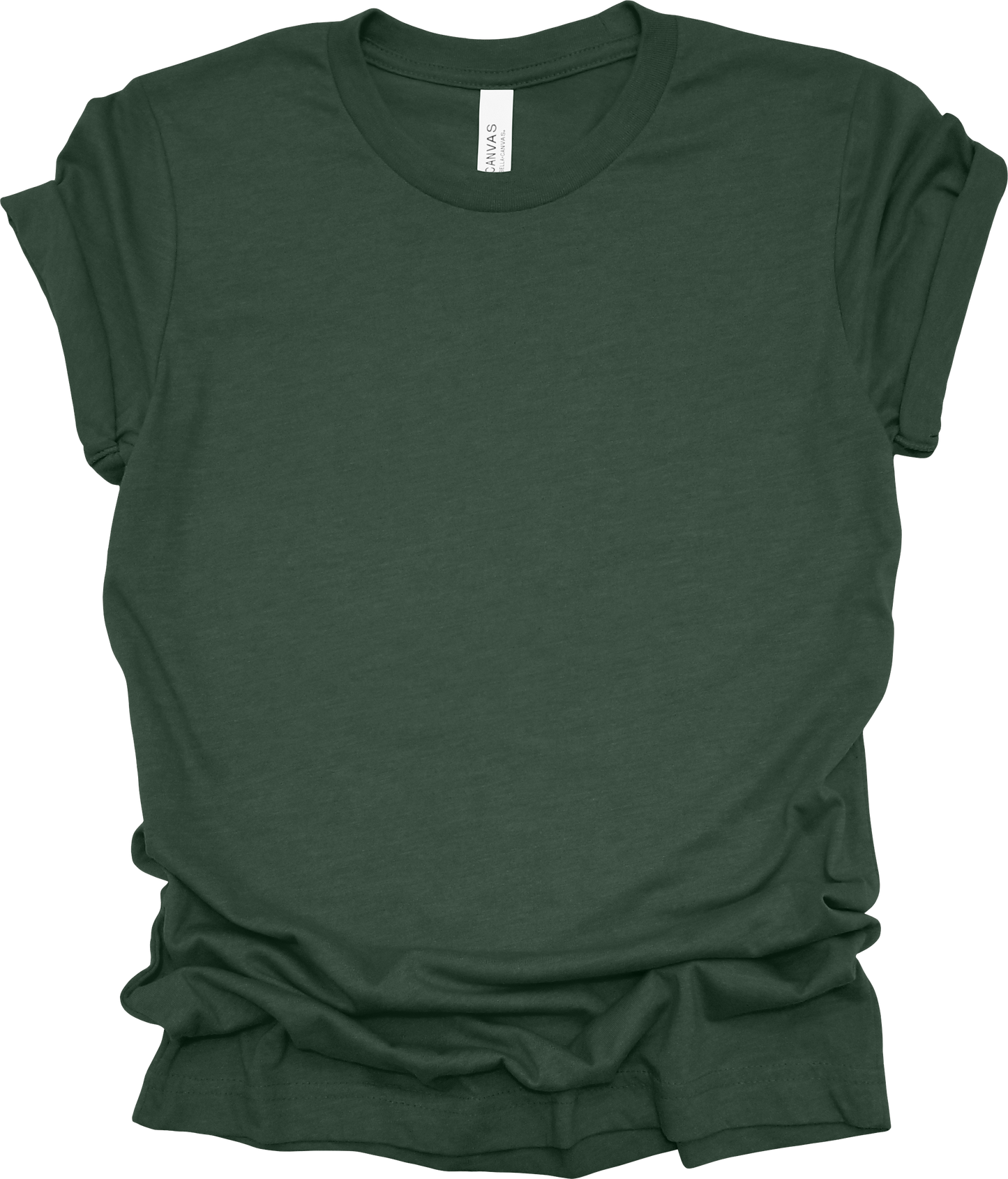 Adult Blank T-Shirt: Bella Canvas CVC Mid Weight Heathers