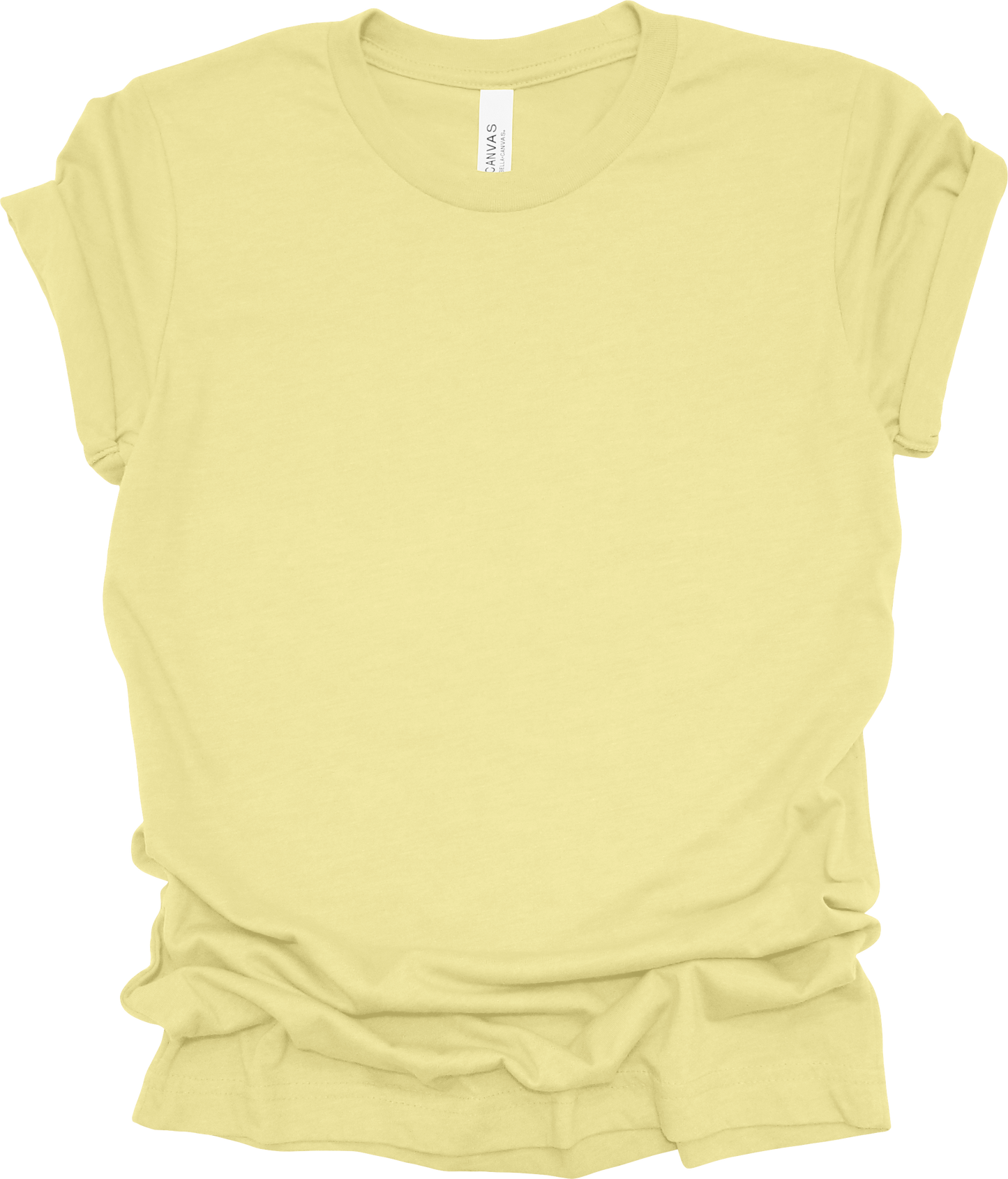 Adult Blank T-Shirt: Bella Canvas CVC Mid Weight Heathers