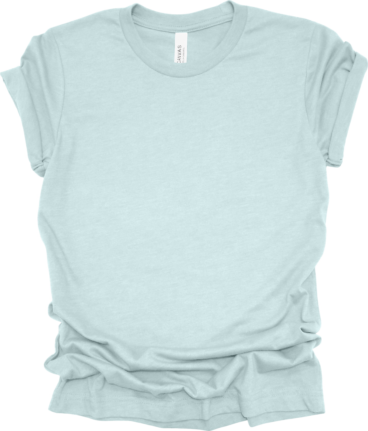 Adult Blank T-Shirt: Bella Canvas CVC Mid Weight Heathers