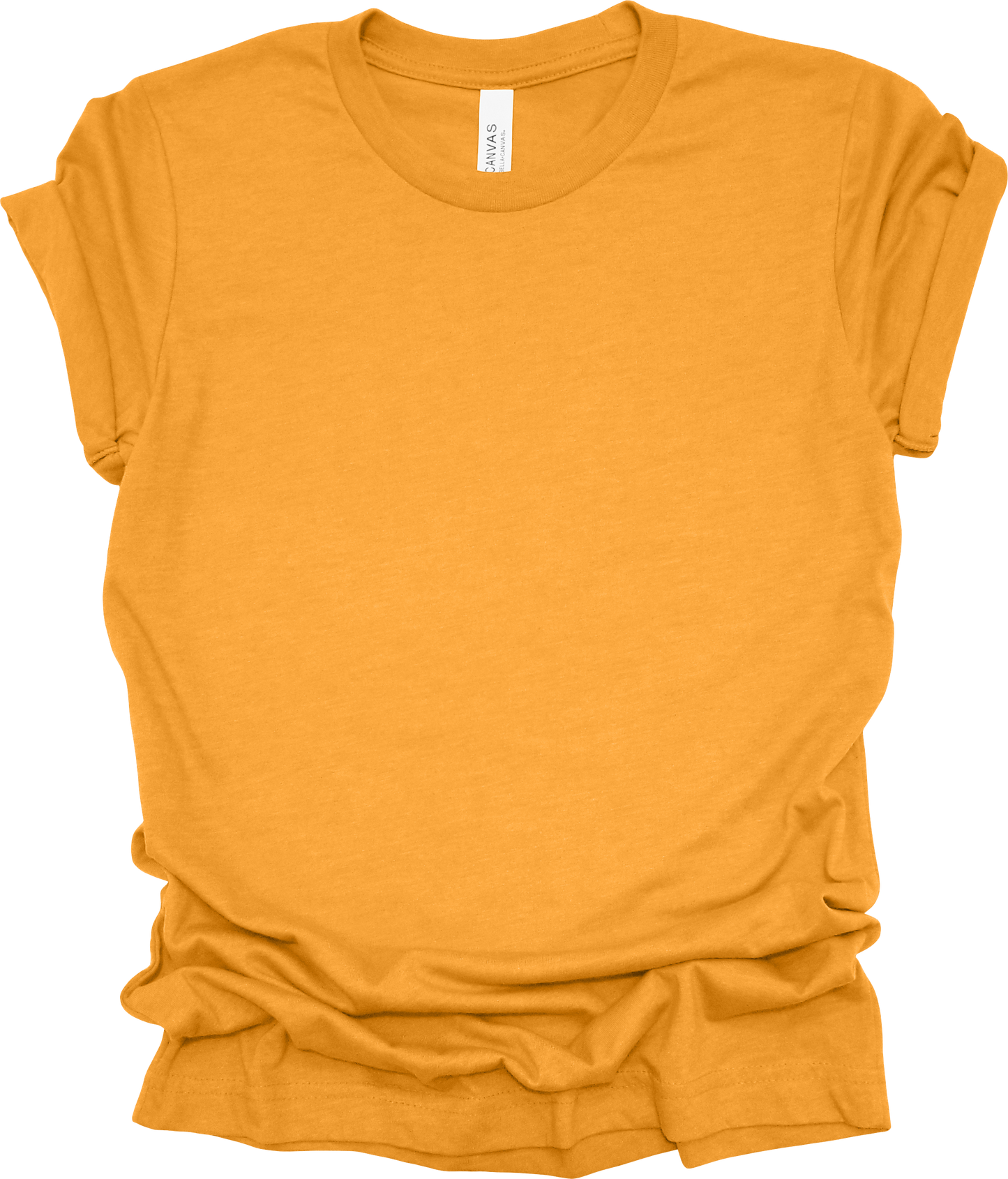 Adult Blank T-Shirt: Bella Canvas CVC Mid Weight Heathers