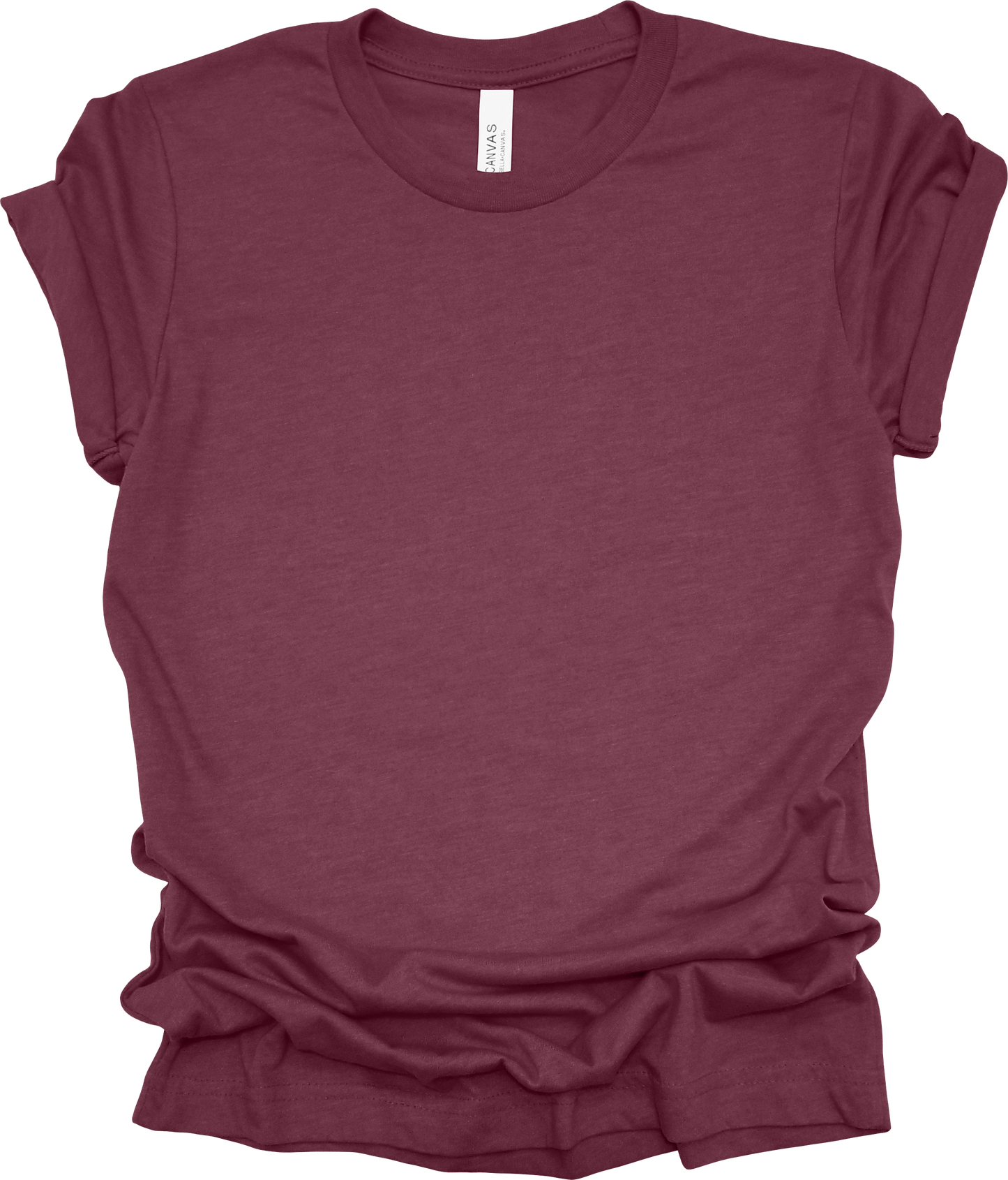 Adult Blank T-Shirt: Bella Canvas CVC Mid Weight Heathers