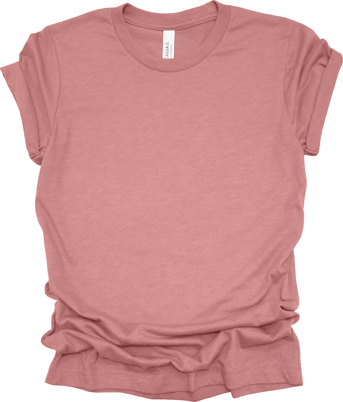 Adult Blank T-Shirt: Bella Canvas CVC Mid Weight Heathers