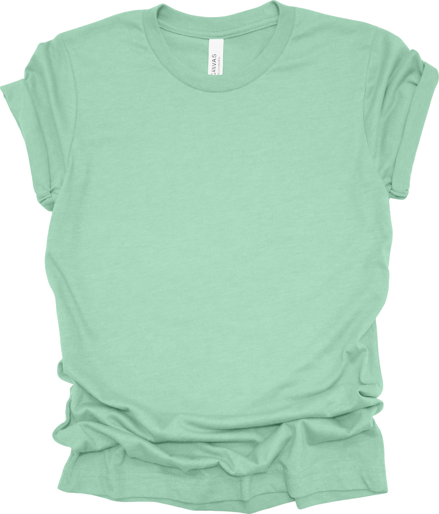 Adult Blank T-Shirt: Bella Canvas CVC Mid Weight Heathers