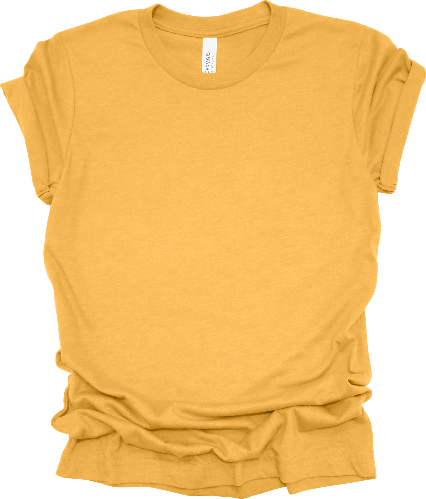 Adult Blank T-Shirt: Bella Canvas CVC Mid Weight Heathers