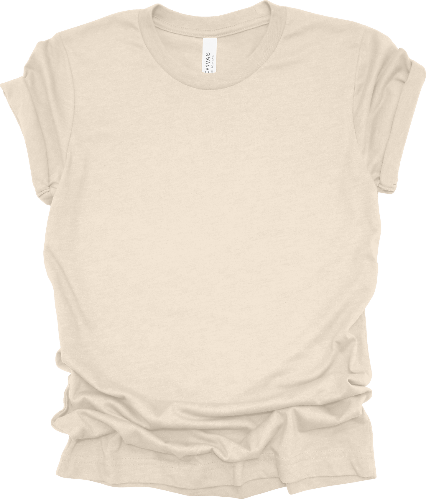 Adult Blank T-Shirt: Bella Canvas CVC Mid Weight Heathers