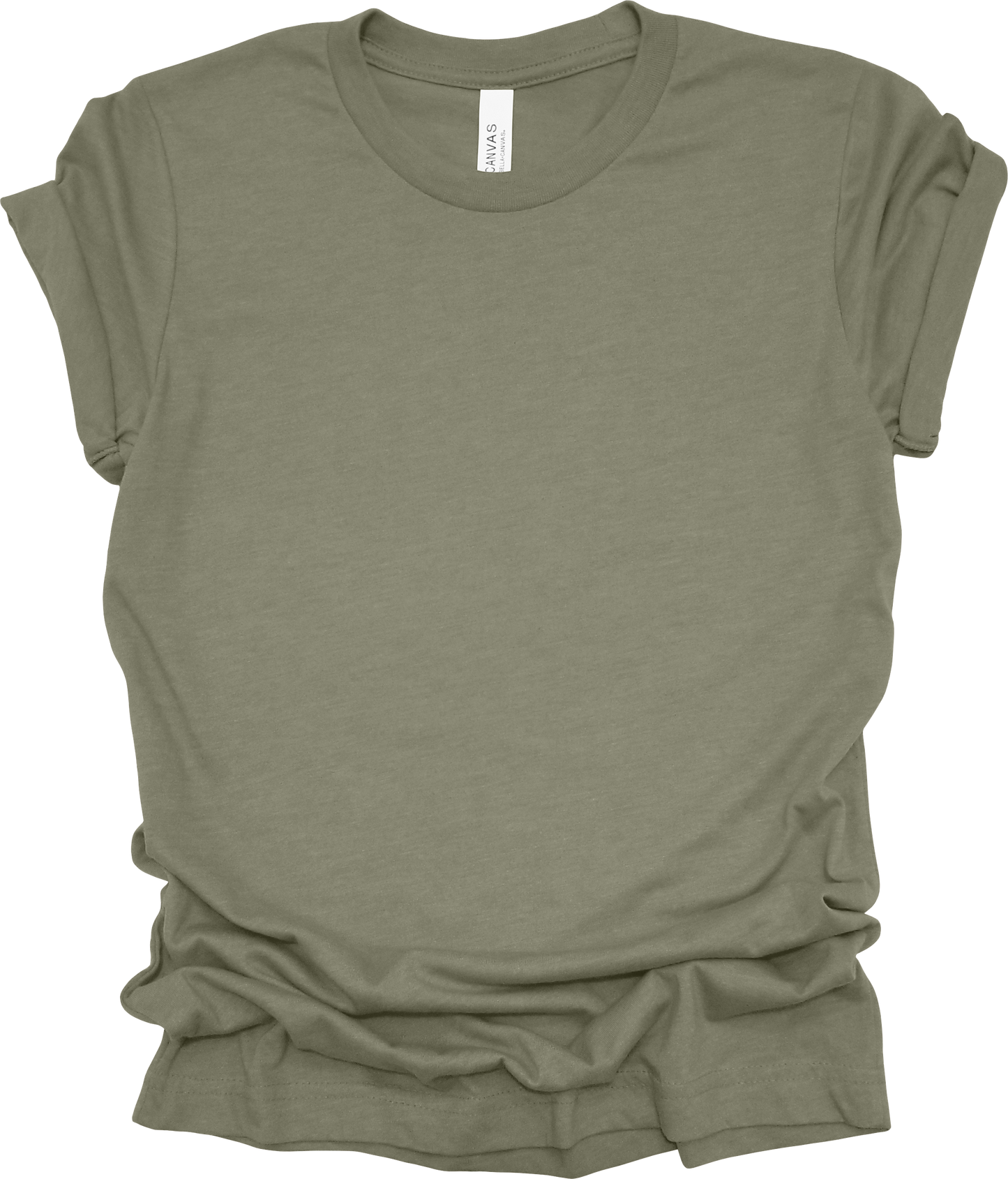 Adult Blank T-Shirt: Bella Canvas CVC Mid Weight Heathers