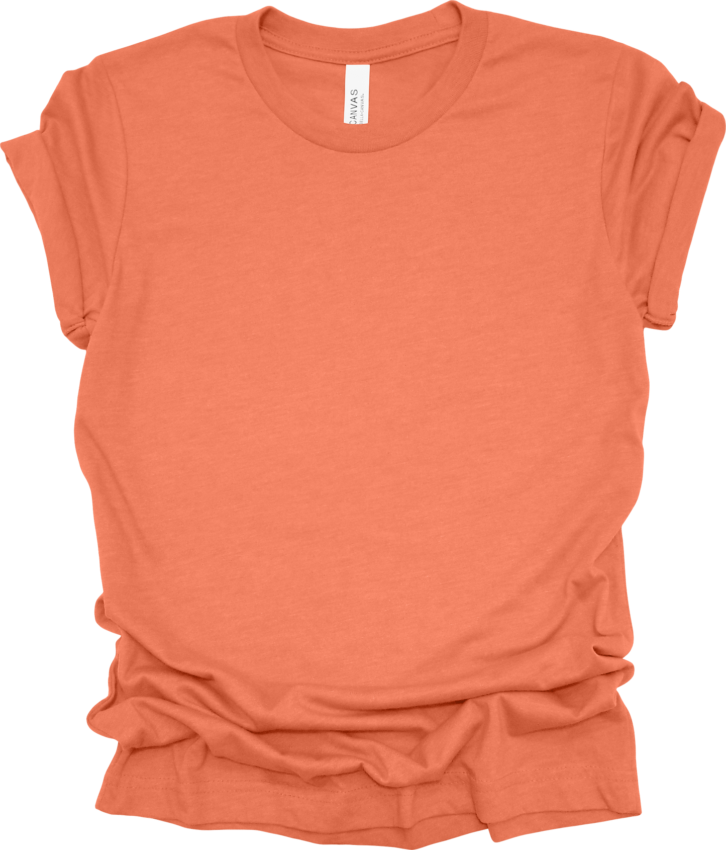 Adult Blank T-Shirt: Bella Canvas CVC Mid Weight Heathers