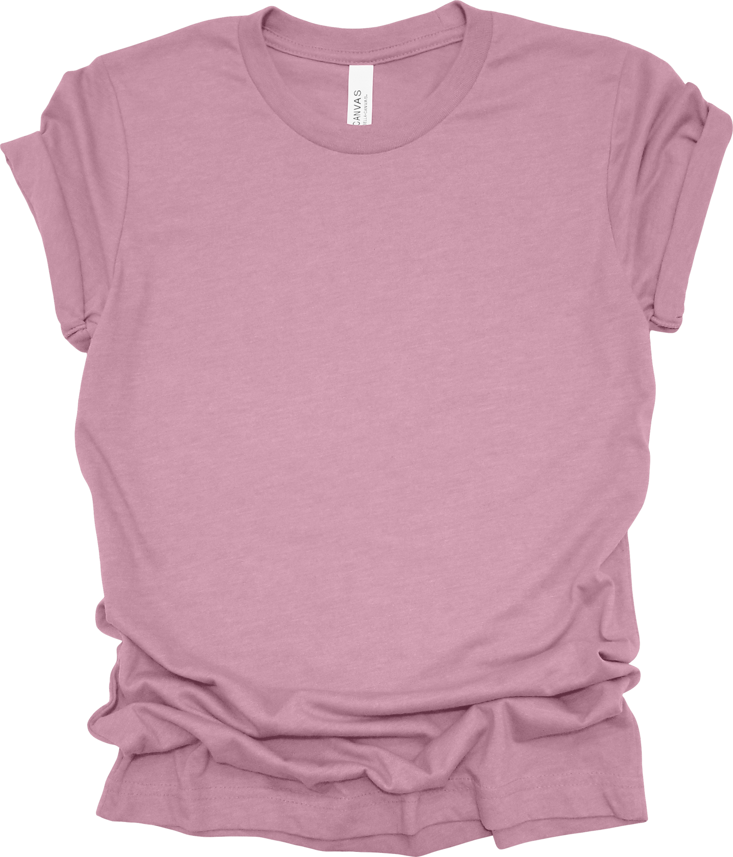 Adult Blank T-Shirt: Bella Canvas CVC Mid Weight Heathers