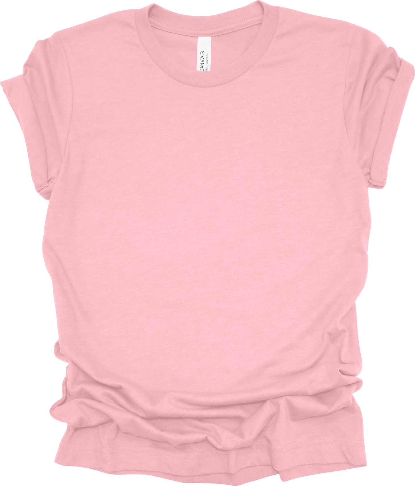 Adult Blank T-Shirt: Bella Canvas CVC Mid Weight Heathers