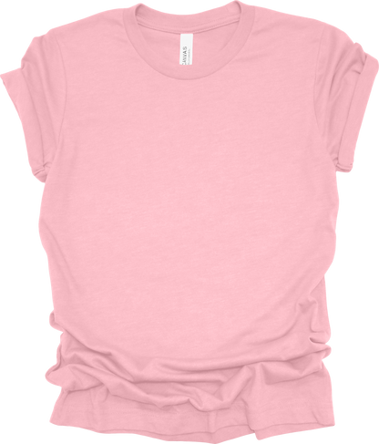 Adult Blank T-Shirt: Bella Canvas CVC Mid Weight Heathers