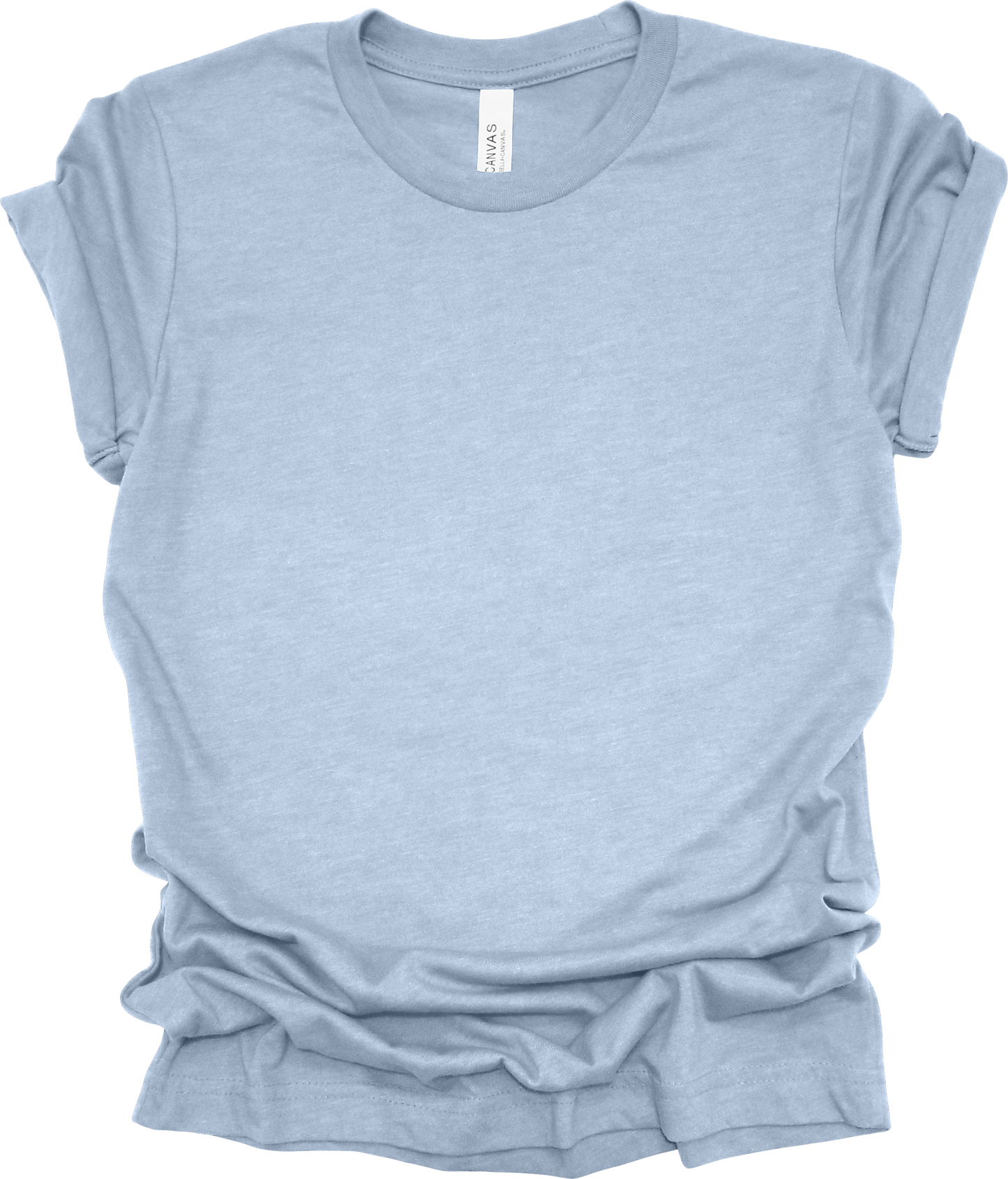 Adult Blank T-Shirt: Bella Canvas CVC Mid Weight Heathers
