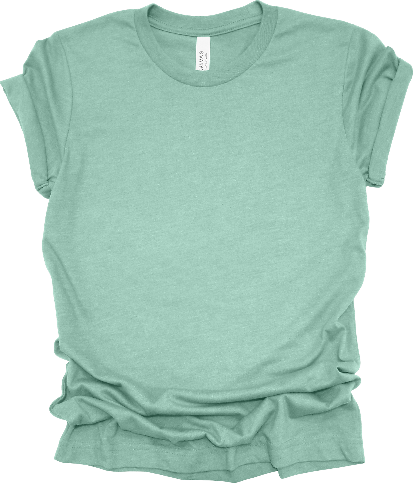 Adult Blank T-Shirt: Bella Canvas CVC Mid Weight Heathers