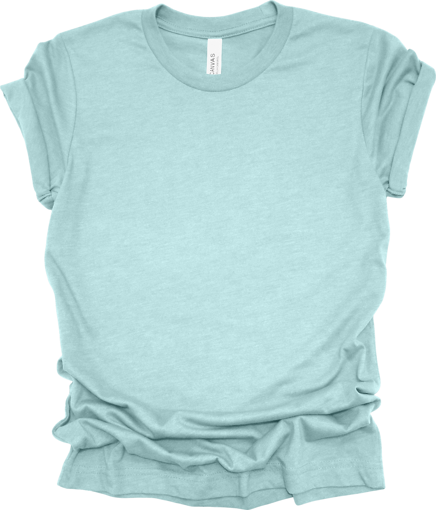 Adult Blank T-Shirt: Bella Canvas CVC Mid Weight Heathers