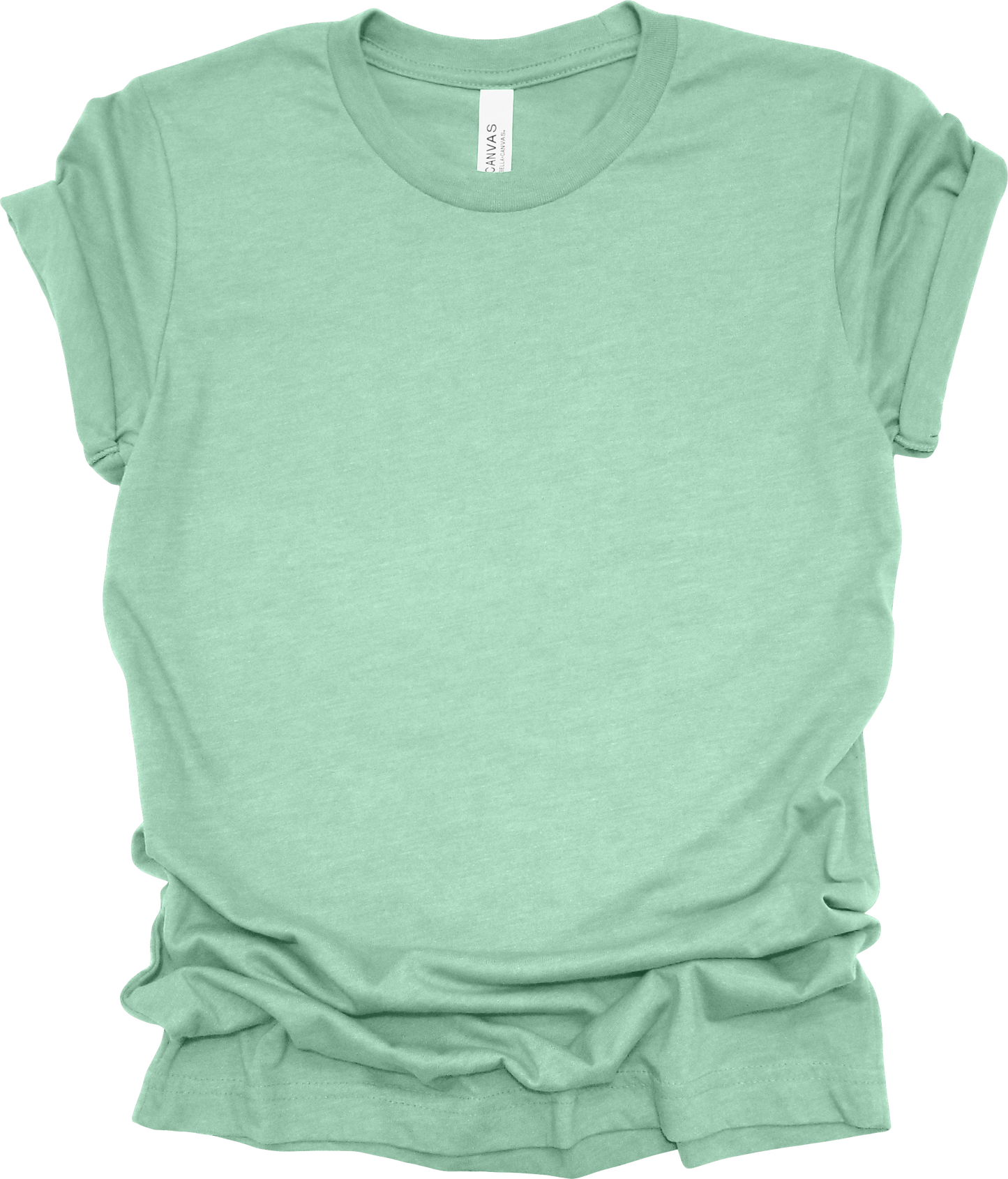 Adult Blank T-Shirt: Bella Canvas CVC Mid Weight Heathers
