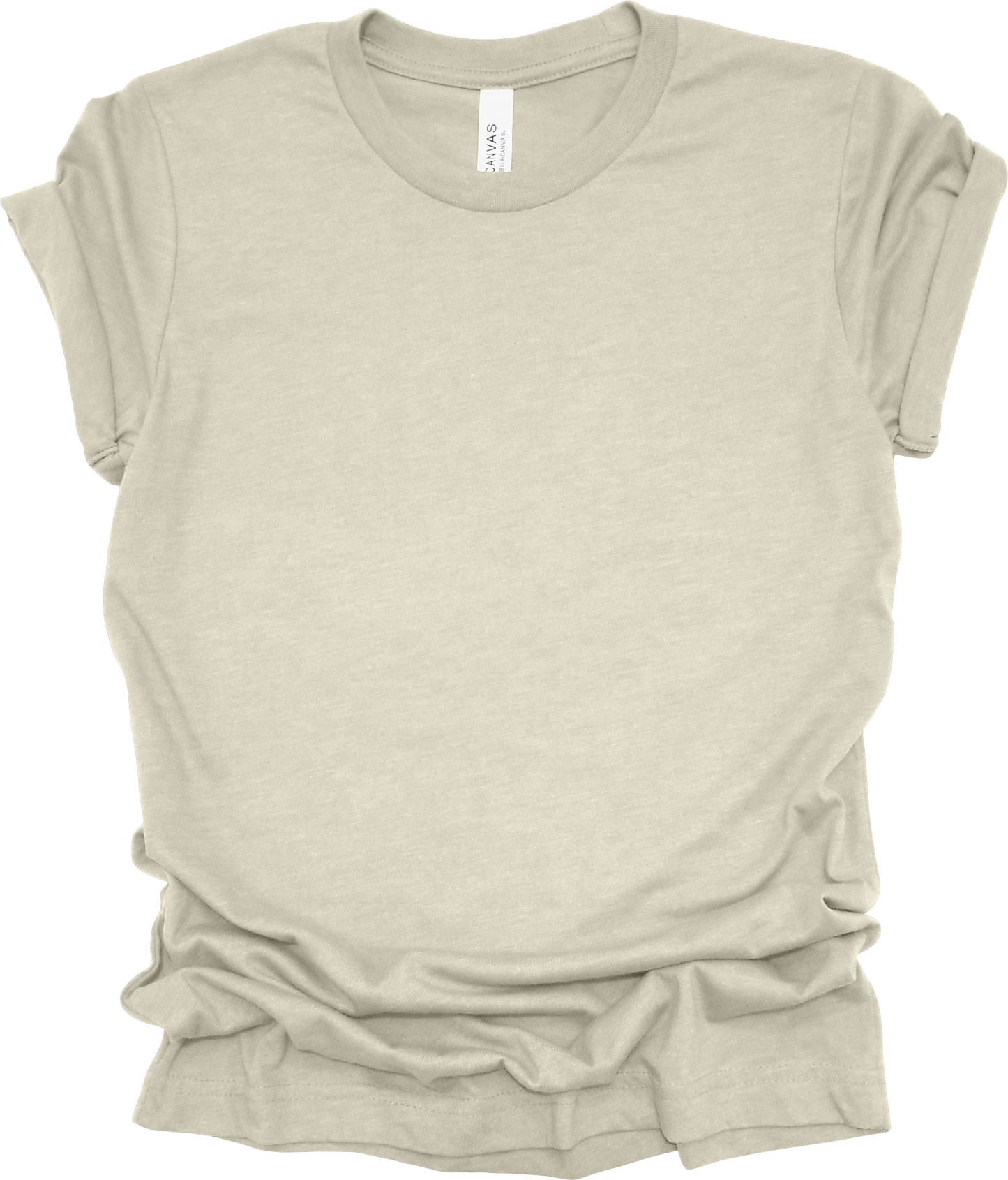 Adult Blank T-Shirt: Bella Canvas CVC Mid Weight Heathers