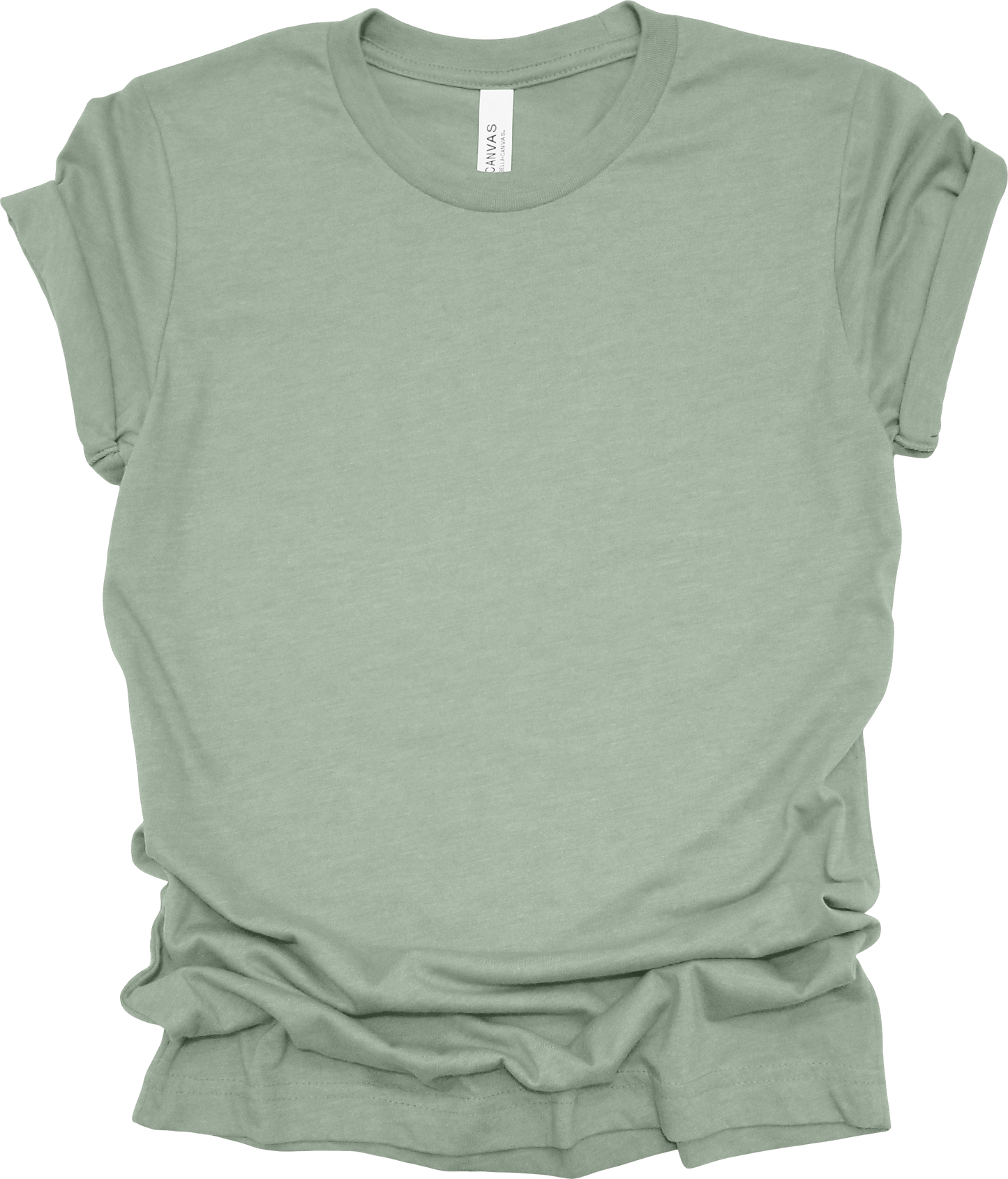 Adult Blank T-Shirt: Bella Canvas CVC Mid Weight Heathers